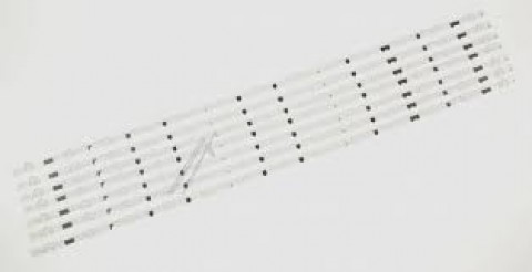 LED pašvietimo juostų komplektas Samsung 40" ekranui 7vnt.
